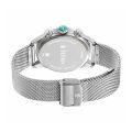 Elmnt White Dial Stainless Steel Strap Watch For Men - 1805SM04. 