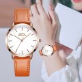 OPK Fashion Watch Women Woman Original Quartz Business Relo Waterproof Fashion Wrist Watch for Women Woman Leather. 