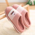 Stripe Slippers For Home Keep Warm Slippers Women Shoes House Flip Flops Woman Soft Winter Indoor Female Slipper Bedroom. 
