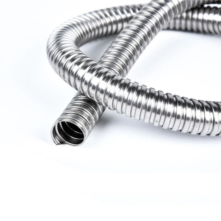 1Pcs%201%20Meter%20Long%20Length%20Stainless%20Steel%20304%20Metal%20Tube%20Threaded%20Hose%20Wire%20Cable%20Flexible%20Pipe%20Sleeve%20Protection%20Hose%20-%20Image%203