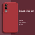 Sroof Case For Oneplus Nord CE 4 OPPO K12 Liquid Silicone Matte Shockproof Lens Protector Soft Phone Case Back Cover.