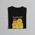 Beavis and ButtHead TShirt Shut Up Basic Polyester T Shirt Leisure Men Tee Shirt Printing Trendy. 