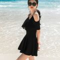 2024 Summer New Suspender Swimsuit Women's Tight Pants One-Piece Swimsuit Indoor Outdoor Swimming.