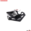 Motorcycle Magnetic License Plate Holder Fender Eliminator Tail Tidy for YAMAHA R15 V3 With LED & Fittings-Black (Imported). 