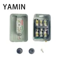 push button switch motor 30AMP motor start switch double button KH Series On-off 3P 30A/250V 20A/380V Transfer Push Button Switch Control Box Electrical Motor Start Switch KH-305. 