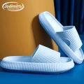 Thick Bottom Cloud Slippers Men Women Non-Slip Bathroom Home Flip-Flops Soft Sole Eva Indoor Sandal Summer Beach Outdoor Slides. 