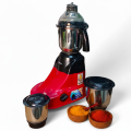 Miyako Red Horse Mixer Grinder – 3 Speed, 18000 RPM, Powerful Stainless Steel Blade Technology-1100watts. 