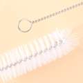Baby bottle straw brush, milk bottle brush, water cup brush, stainless steel straw brush, test tube cleaning brush, multifunctional baby cleaning brush. 