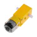 3V ~ 6V DC Yellow Gear Motor for Robot Wheel (1 pcs ).