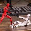 Titan 13 Action Figures T13 Figure 3D Printed Multi-Jointed Movable Lucky 13 Action Figure Nova 13 Action Figure Dummy. 