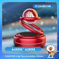 TOHAYIE New Solar Car Perfume Creative Interstellar Rotation Aromatherapy  Car Decorations Personalized Creative Decorations Air Fres (Black). 