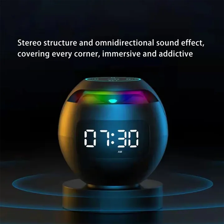 G90Q%20Wireless%20Portable%20Alarm%20Clock%20Wireless%20Speaker%20Rechargeable%20Ball%20Shape%20Portable%20Wireless%20Speaker%20with%20Clock%20for%20Bedroom%20Office%20-%20Image%202