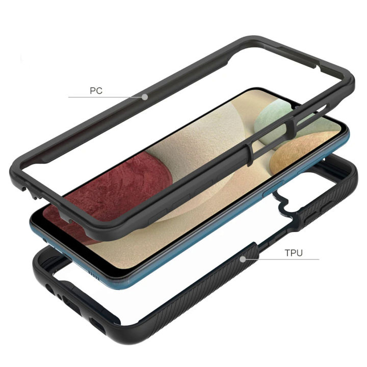 %E3%80%90Pioneer%20Gong%E3%80%91Hybrid%20Dual%20Layer%20Armor%20Case%20For%20Samsung%20Galaxy%20A12%205G%20Cases%20A22%20A42%20Shockproof%20Bumper%20Crystal%20Clear%20Protective%20Cover%20M32%20Funda%20-%20Image%205