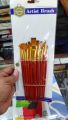 Keep Smiling Artist Paint 10pcs Mix Brush Set. 