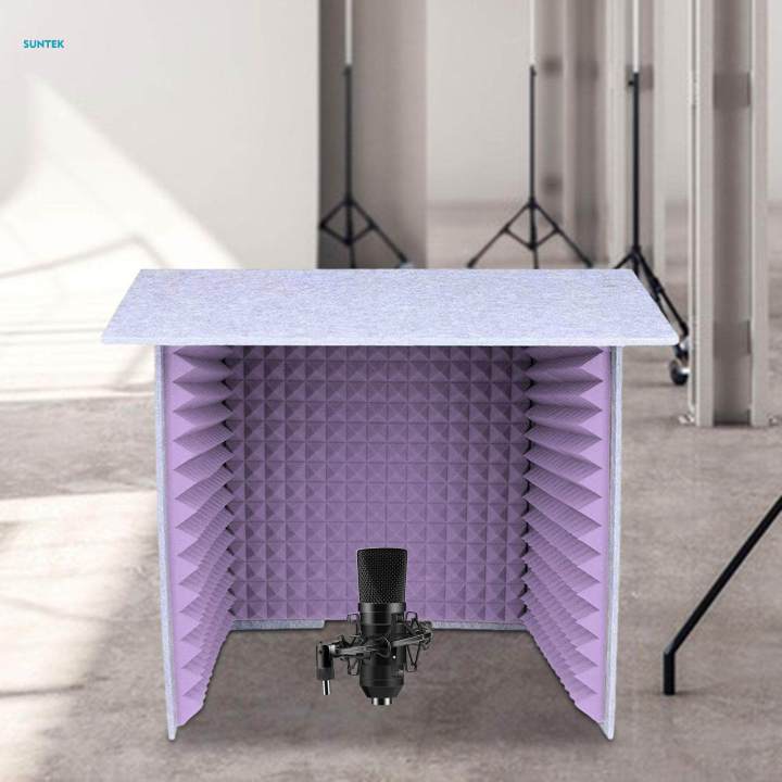 Portable Soundproof Booth Booth for Microphone Sound Recording
