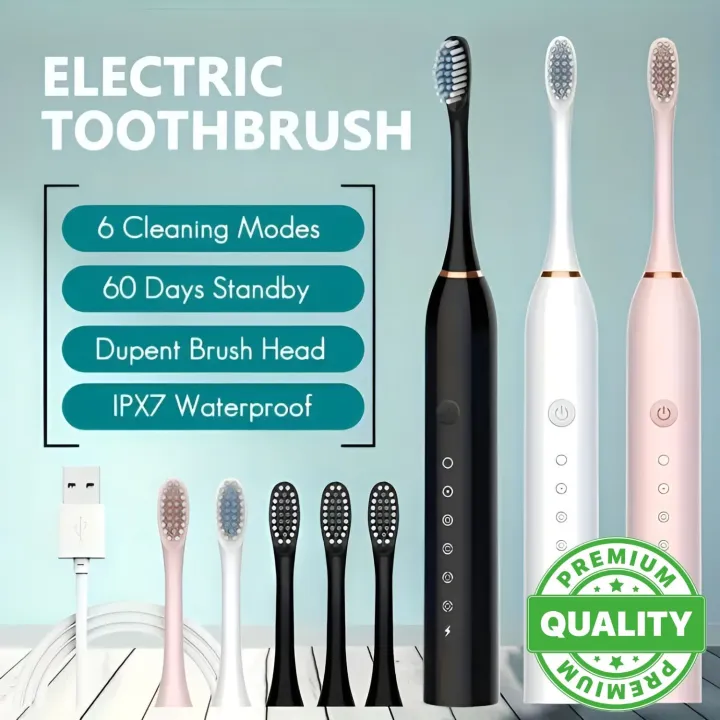 6%20Clean%20Modes%20Sonic%20Electric%20Toothbrush%20USB%20Rechargeable%20Tooth%20Brush%20For%20Adult%20X-3%20Washable%20Teeth%20Whitening%20and%20Cleaning%20Brush%20-%20Image%202