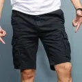 2 Quarter Comfortable Cotton Cargo Shorts Half Pants - Men. 