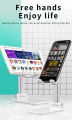 Universal Ergonomic Collapsible Adjustable Desktop Tablet Mobile Phone Holder.