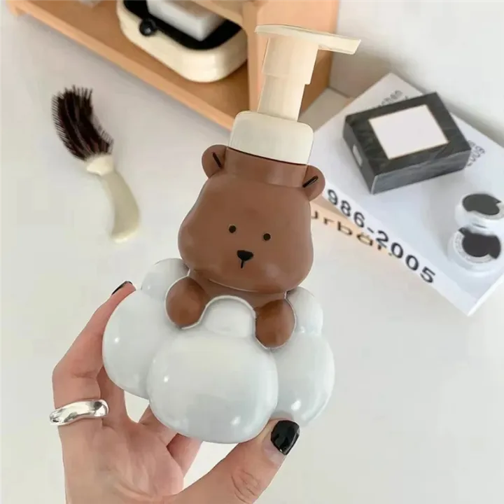 With%20Refillable%20Containe%20Shampoo%20Pump%20Bottle%20Fun%20and%20Functional%20Bathroom%20Accessory%20250ml%20Milk%20Tea%20Color%20-%20Image%205