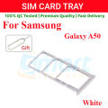 Samsung Galaxy A50/A50s Sim Tray Micro SD Card Slot with Sim Ejector Pin Replacement Part:.