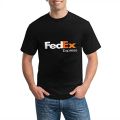 FedEx Unisex Fashion Short Sleeve Crew Neck T-Shirt Graphic Tees Casual for Men Women Funny Blouses Cotton Working Clothes Gifts. 