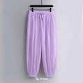 Men Cotton Linen Soft Jogger Pants with Functional Side Pockets. 