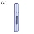 MUB 8ml Perfume Atomizer Refillable Travel Spray Bottle Empty Mini Bottom Refill Aluminum Perfume Atomizer Bottle. 