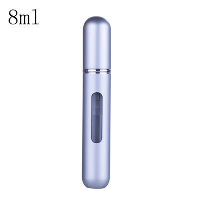 MUB 8ml Perfume Atomizer Refillable Travel Spray Bottle Empty Mini Bottom Refill Aluminum Perfume Atomizer Bottle