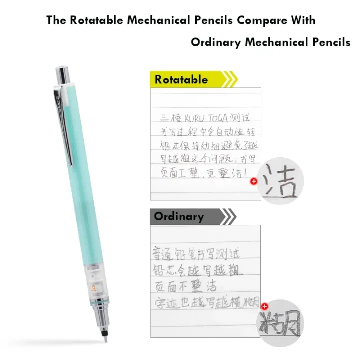 %E3%80%90Free-delivery%E3%80%91%20-559%20stationery%20KURA%20T%20Japan%20UNI%20OGA%20mechanical%20pencil%200.5mm%20auto-rotation%20drawing%20pencil%20M5%20cute%20school%20supplies%20-%20Image%206