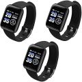 New D 116+ Waterproof Smart Sports watch Bracelets & Fitness Tracker. 