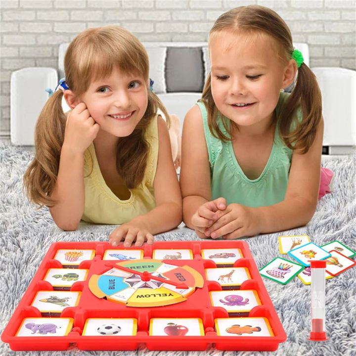 【Daily Necessities For Anyone Store】New Memory Game-card Turntable Memory Table Role-playing Game Toys Interactive Educational Toys