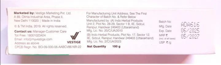 Vestige%20Dentassure%20Toothpaste%20indian%20with%20neem,%20clove,%20calcium%20100g%20-%20Image%202