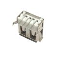 USB Female Port PCB Mount Type A USB2.0 Connector Right Angle - 6pcs. 
