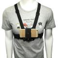 Chest mount Action Camera Mount with Phone Holder Vlogging mobile holder. 