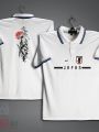 Japanese Samurai Short Sleeve Collar Polo Football Jersey For Men - Half Sleeve Collar Polo Samurai t shirt - Japan Jersey. 