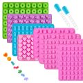 Silicone Mold For Gummy Bear Dinosaur Heart Fruit Pig Car Flower Star Chocolate Candy Mould Cake Decorating Tools Ice Cube Tray.