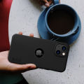 Nillkin Super Frosted Shield Pro Matte cover case for Apple iPhone 13 (with LOGO cutout) - Black. 