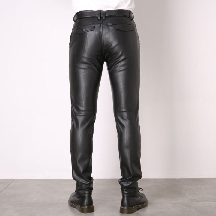 Thoshine%20Brand%20Spring%20Fall%20Men%20Leather%20Pants%20Slim%20Fit%20Pencil%20Pants%20Male%20Fashion%20PU%20Leather%20Trousers%20Motorcycle%20Pants%20Streetwear%20-%20Image%206