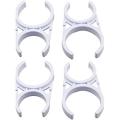 Water Purifier Simple Clip Clamp 2.5"X2" For Reverse Osmosis Ro Membrane Housing Post Carbon Filter( Pcs Of 4 ). 