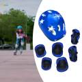 7 Pieces/Set Kids Bike Portable for Skateboard Sports Roller Skating. 