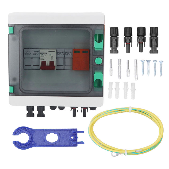 PV%20Combiner%20Box,%20DC500V%20Short%20Circuit%20Protection%202%20String%20Solar%20Combiner%20Box%20Easy%20Installation%20Waterproof%20for%20Home%20-%20Image%207