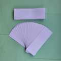 Blank textured Paper, Bookmarks, Bookmarker, Message Card, Diy Gift Card (5.5 x 2 inch) - 40 pcs.