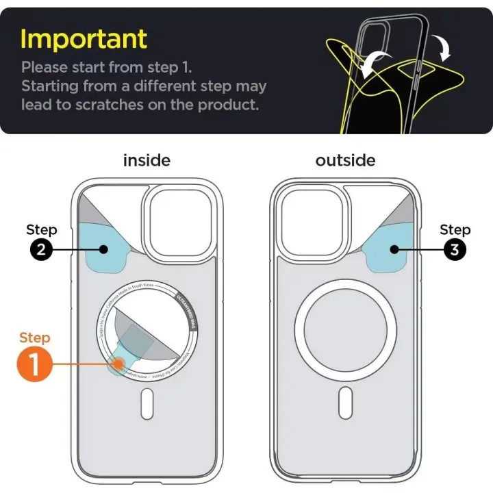 For%20Iphone%2013%20Spigen%20Transparent%20Magsafe%20Case%20Cover%20Shatter-resistant%20Case%20Back%20Cover%20-%20Image%203