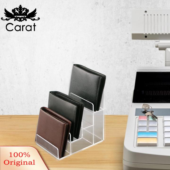 Carat%20Transparent%20Display%20Rack%20Multi-tiered%20Acrylic%20Display%20Stand%20for%20Wallets%20Handbags%20Jewelry%20More%20Perfect%20Organizer%20for%20Shoppers%20Handbag%20Wallet%20Display%20Holder%20-%20Image%204
