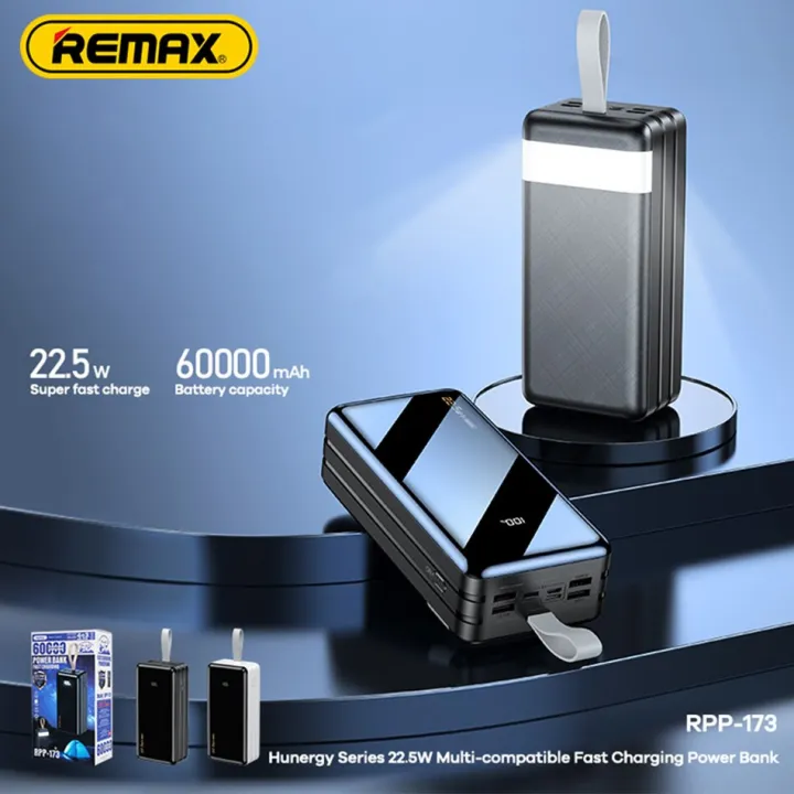 Remax%20RPP-173%20Hunergy%20Series%2022.5W%20PD%20+%20QC%204%20USB%20Ports%2060000mAh%20Fast%20Charge%20Power%20Bank%20for%20Samsung%20/%20Xiaomi%20/%20Huawei%20/%20Oppo%20/%20Vivo%20/%20Realme%20/%20OnePlus%20-%20Image%205