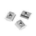 M3 M4 M5 T Block Square Nuts T-Track Sliding Hammer Nut for Fastener Aluminum Profile 2020 Series. 