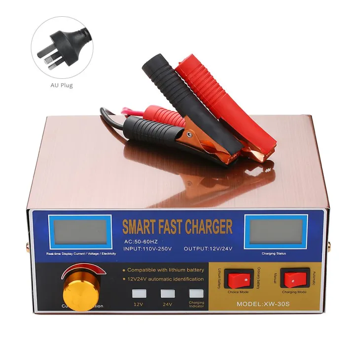 12V/24V%2015A/18A%206-400AH%20Multifunctional%20Smart%20Pulse%20Repair%20Charger%20and%20Maintainer%20for%20Lithium/Lead-Acid%20-%20Image%202