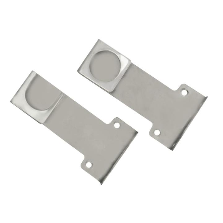 2 pcs. 4 Inch Single Curtain Pipe Holder Side Clum For 1 Inch Pipe