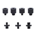 3/8" to 1/4"  Male to Female Thread Screw Mount Adapter Tripod Plate Screw Mount GJCUTE. 