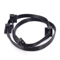 5pin 1 To 3 Sata 15pin Female Psu Power Supply Cable For Cooler Master Silent Pro Gold 1200w Modular.